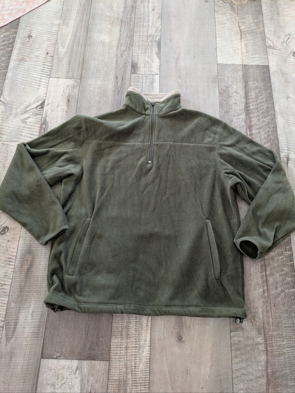 Ivy Crew Fleece 1/4  Zip Pullover Size M